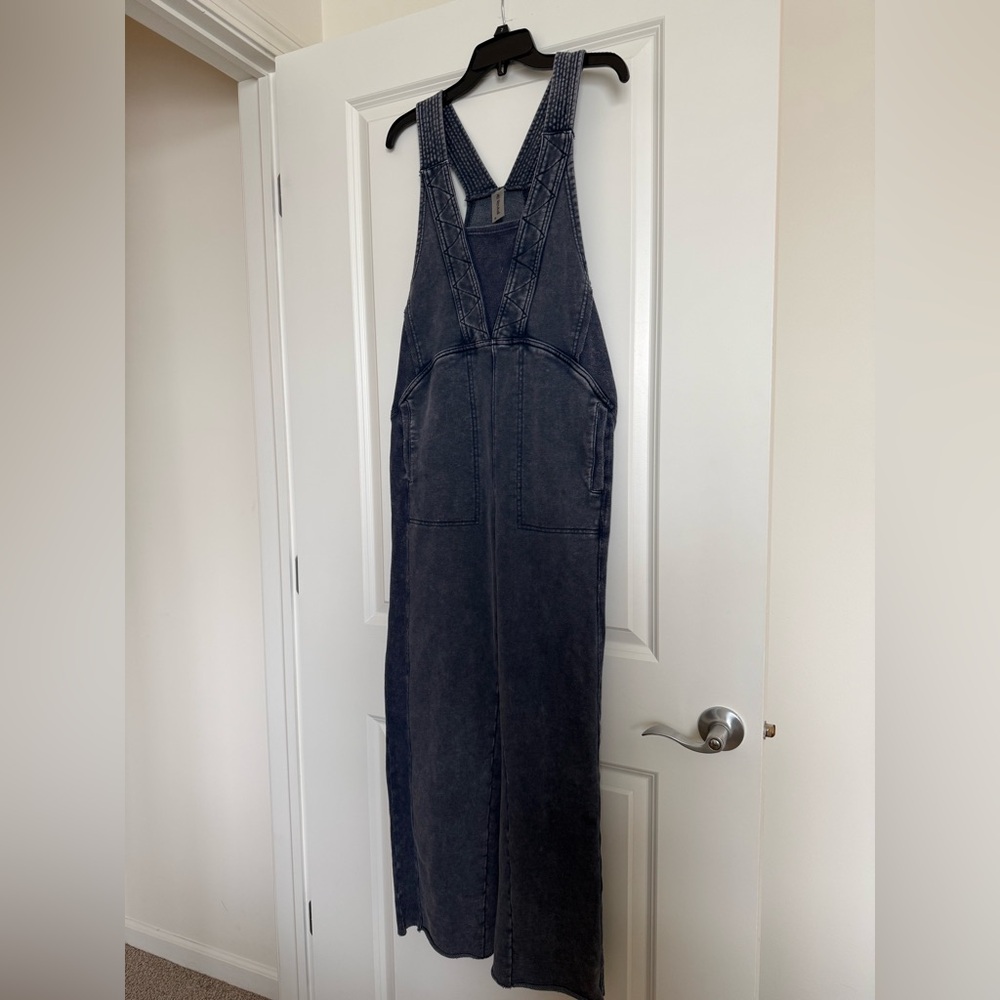 Altar'd State/AS Revival Navy Jumpsuit